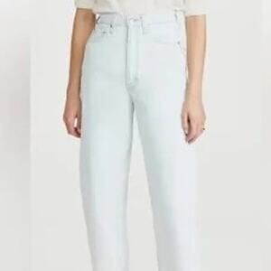 Anthropologie x EDWIN NWT Dani‎ Capri Light Blue Relaxed Jeans Size 29 MSRP $228